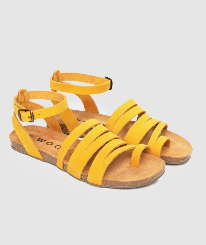 Dámské sandály Aesta Lutea  Yellow